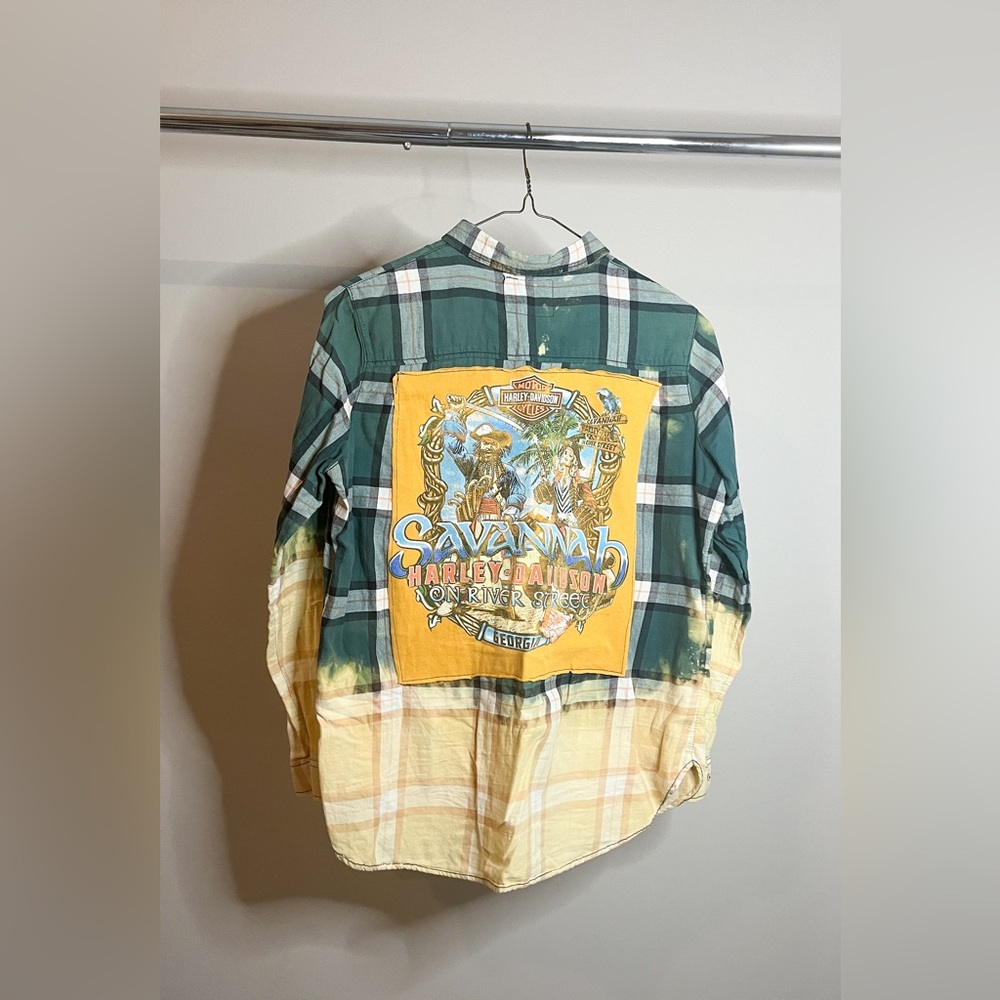 Flannel Shirt, Distressed